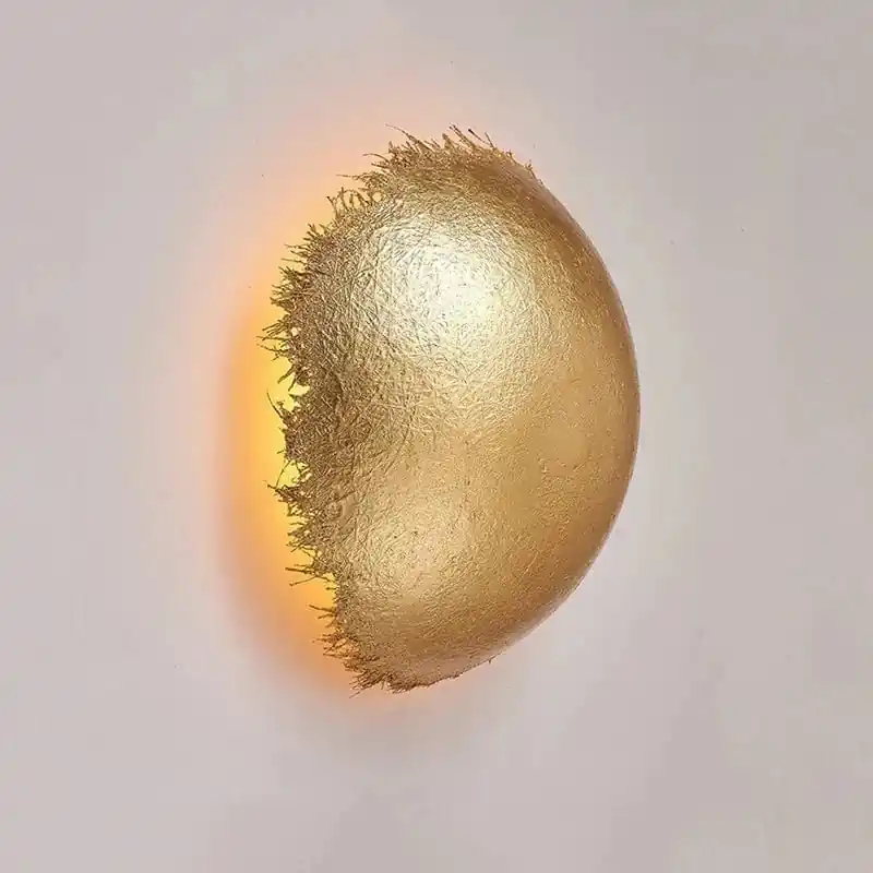 Applique murale LED \\"Golden Leaf\\" style américain pour décoration de magasin et restaurant