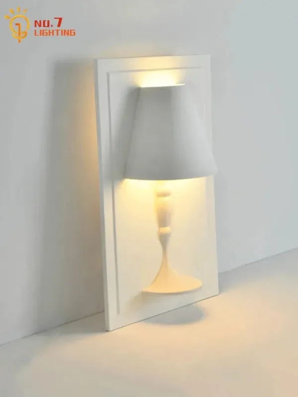 Applique Murale Design Moderne en Gypse LED - Art Minimaliste