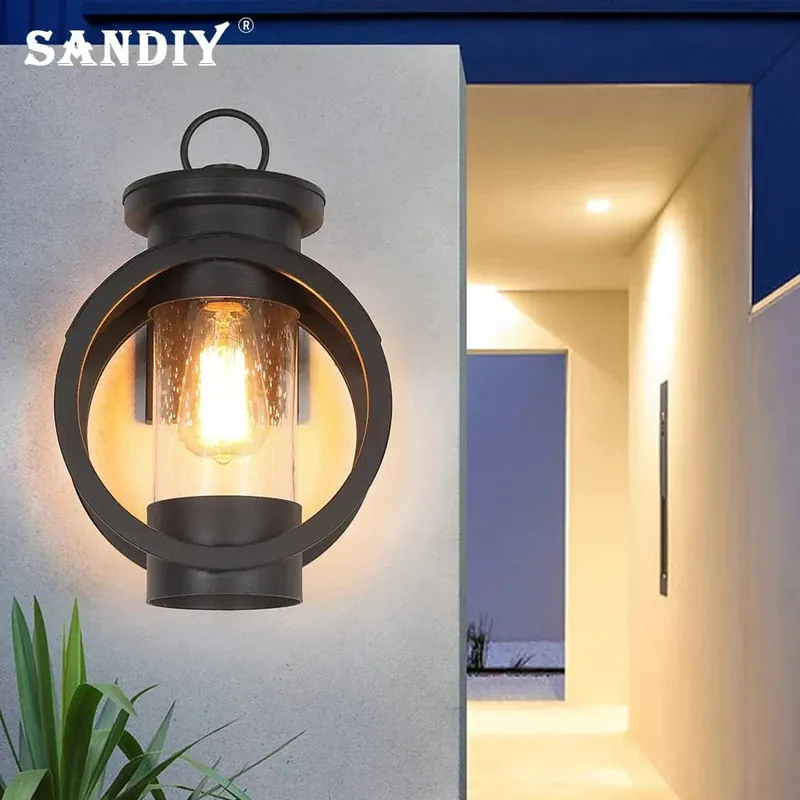 Applique murale extérieure étanche style industriel \\"Sandiy Lighting\\"