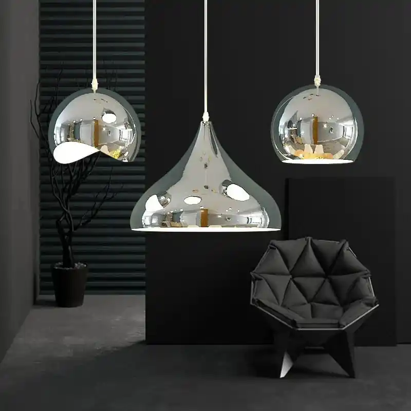 Suspension LED élégante à triple tête
