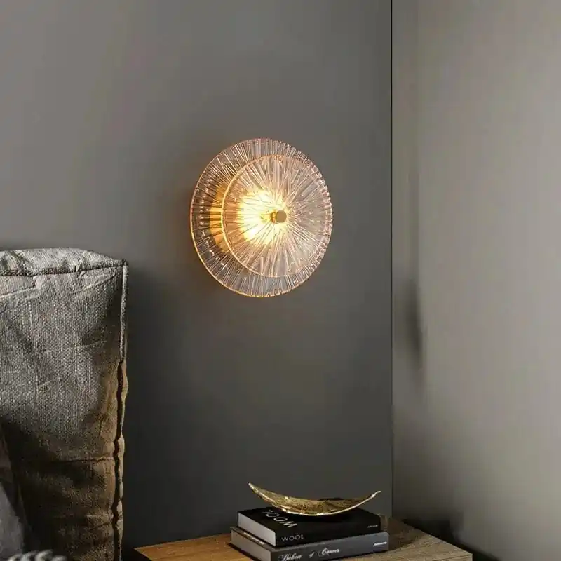 Applique moderne pour salon et chambre avec décor créatif et lumière LED efficiente