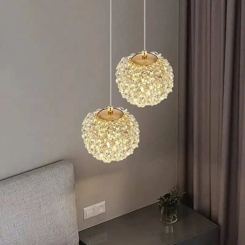 Suspension en cristal moderne G9 - Élégance éclatante
