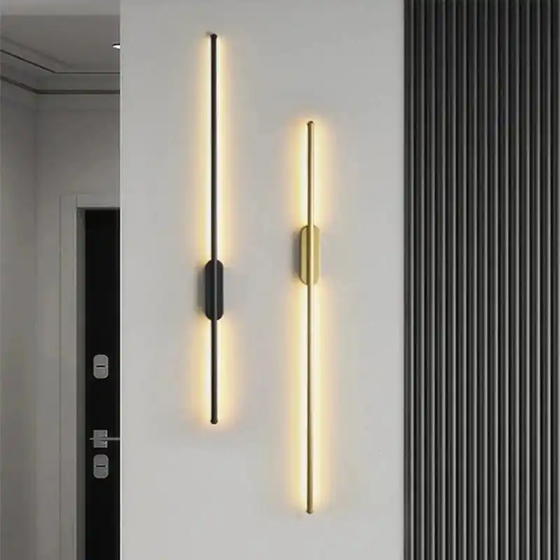 Applique murale LED d'intérieur Gold & Black