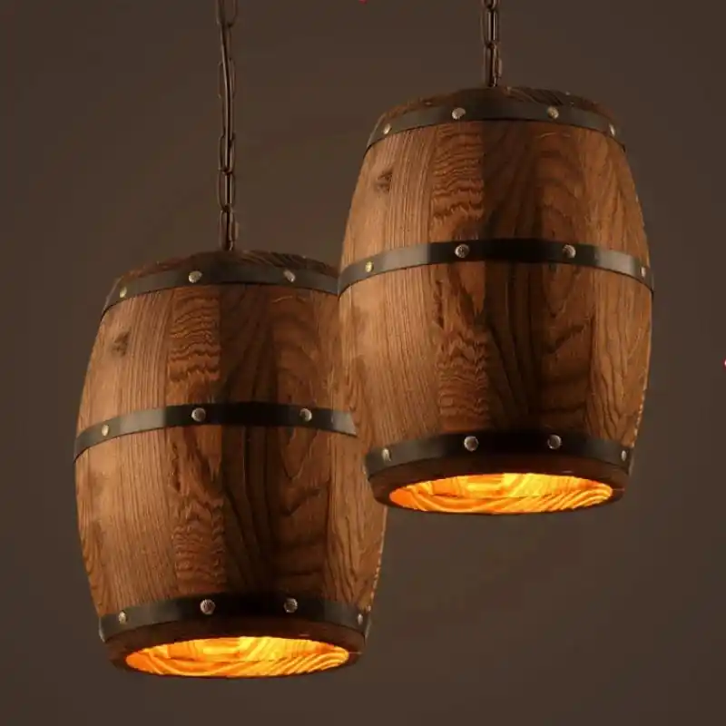 Suspension LED industrielle vintage