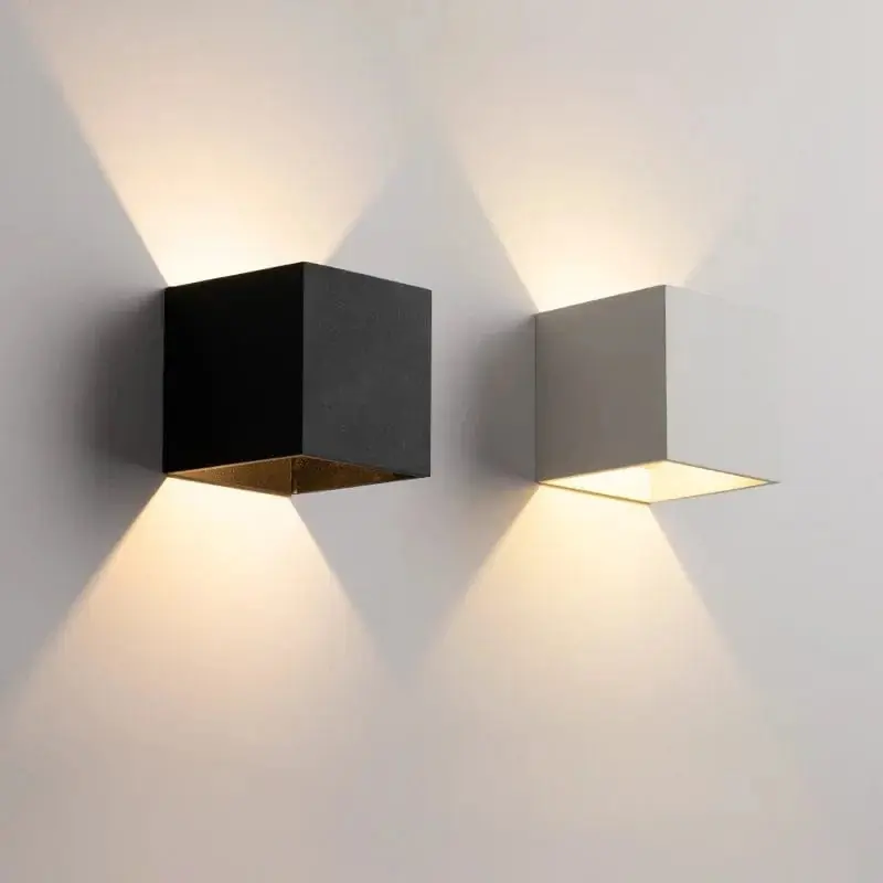 Applique murale LED lumière extérieure étanche pour Porche et Jardin - 6W\\/12W IP65
