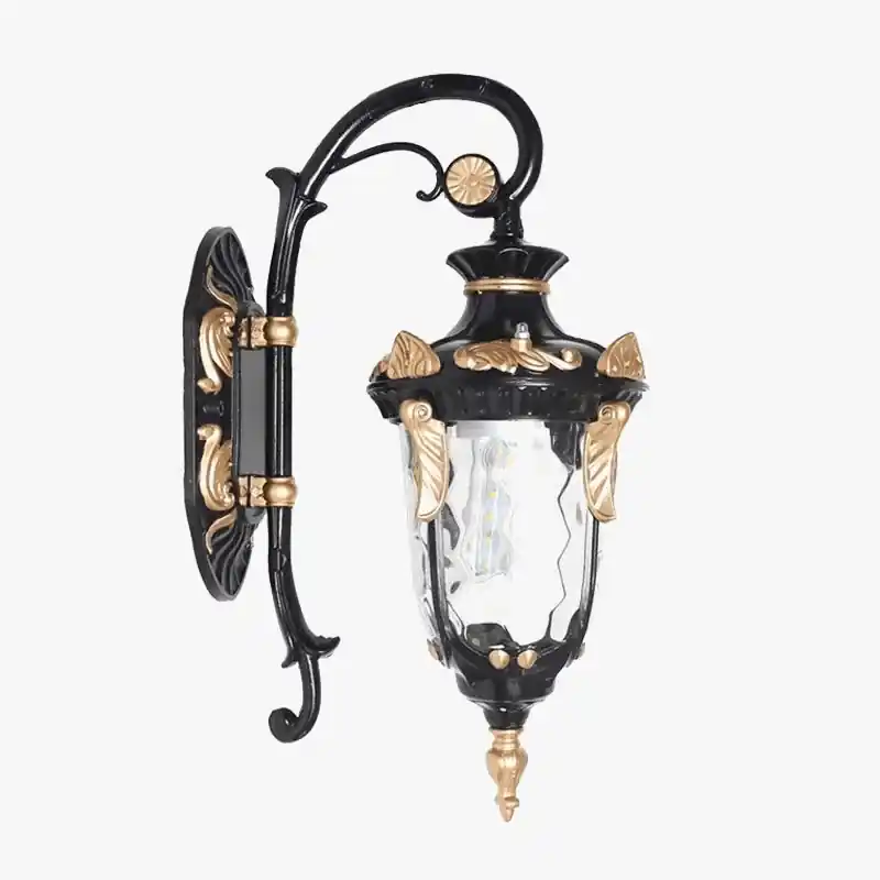 Applique murale extérieure Retro US Style Waterproof Garden Lights