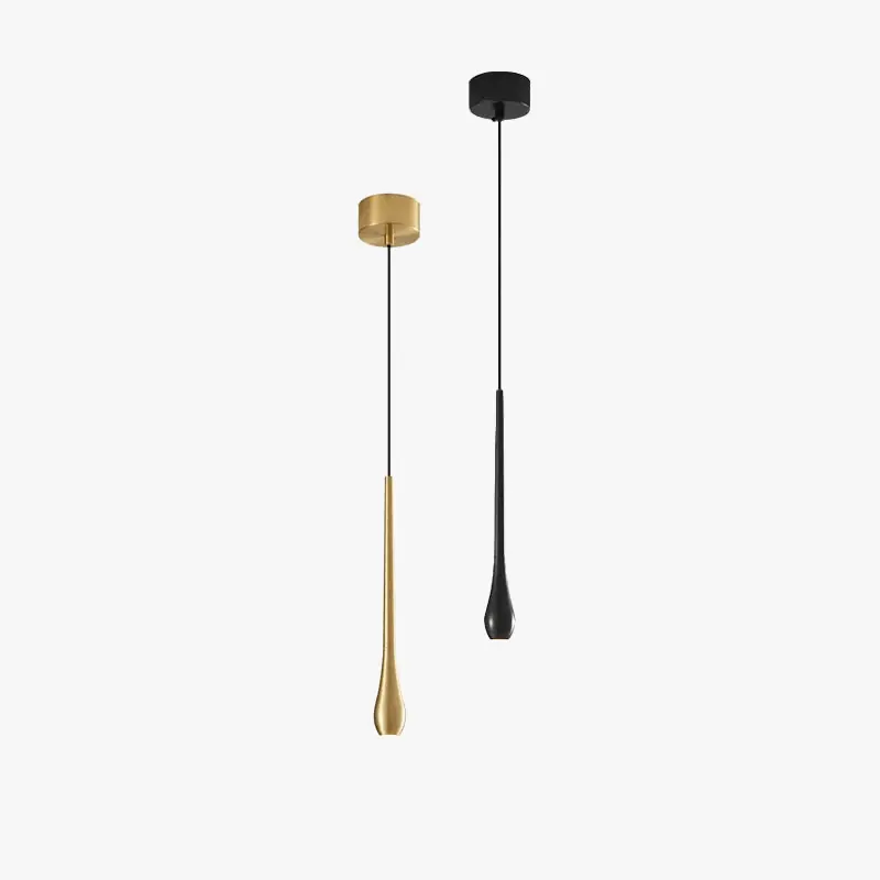 Suspension LED en laiton au design moderne - Luminance Luxe