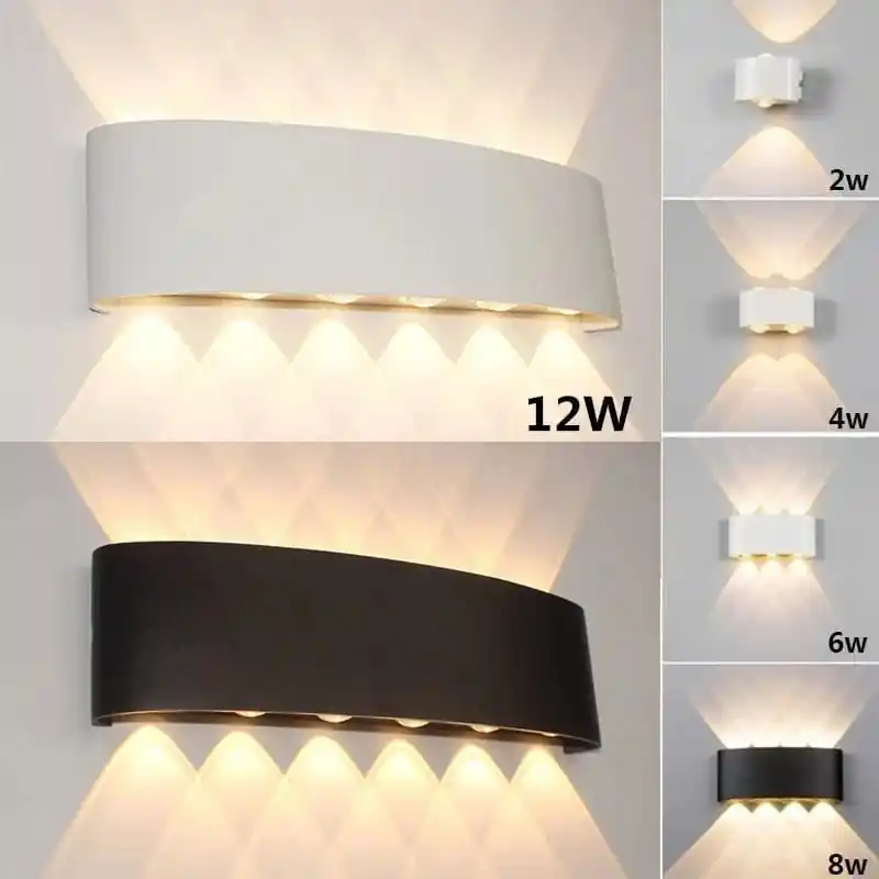 Applique murale LED design en aluminium