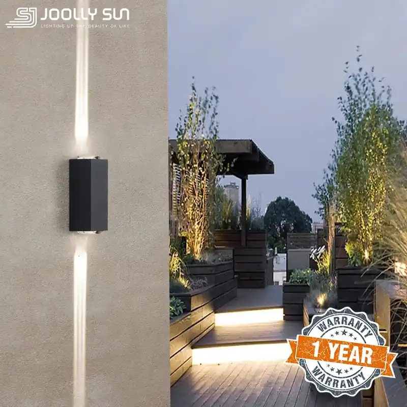 Applique murale LED : Lumières d'éclairage extérieur modernes pour maison et balcon