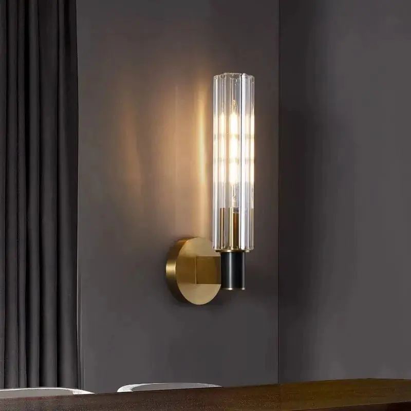 Applique murale italienne de luxe en cristal de cuivre \\"Crystal Luxe\\"