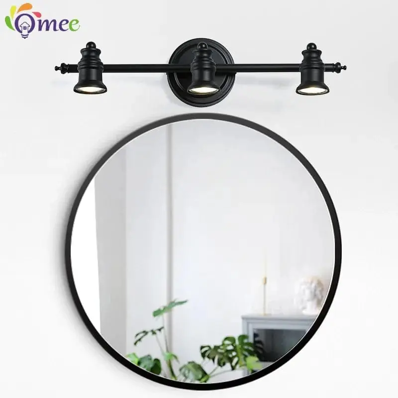 Applique murale Led américaines pour miroir de salle de bains