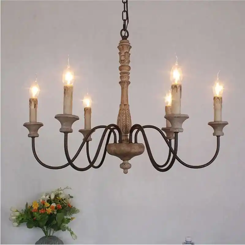 Suspension en bois « French Touch » pour salon
