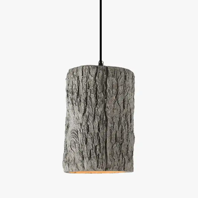 Suspension LED nordique Style industriel LOFT - Lustre Rétro - Bois ciment - Barre Spot - Long fil - 110V 220V