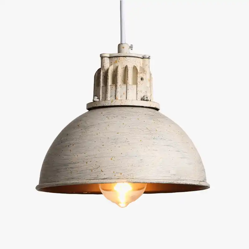 Suspension industrielle Loft américain : Lustre rétro E27 pour Restaurant, Bar, Salle à manger, Chambre, Café.