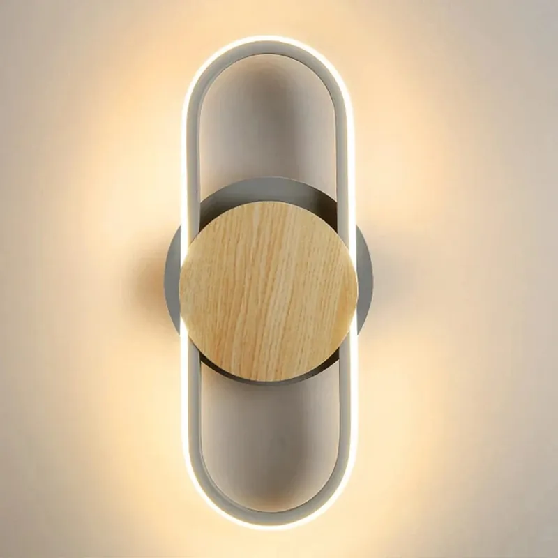 Applique murale LED design pour couloir et chambre - Luminaire d'intérieur pour allée - Éclairage domestique original