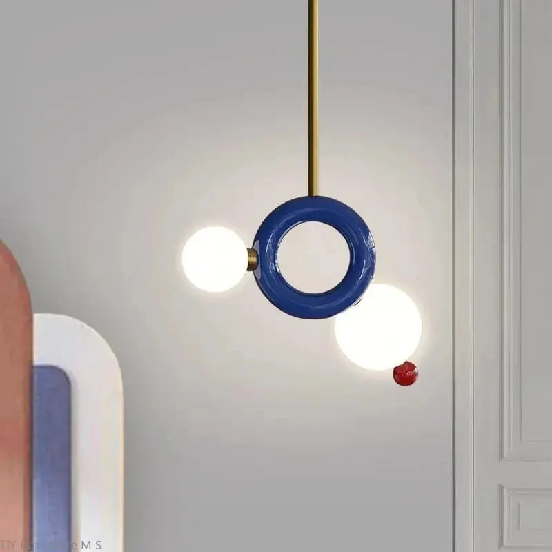 Suspension Luminaire Moderne et Minimaliste - Gourde en Résine - Décoration Élégante pour la Maison