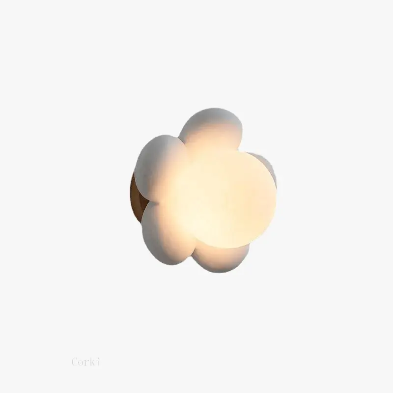 Applique murale LED \\"Spring Blossom\\" en rose et blanc