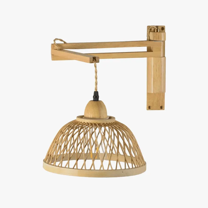 Applique murale en rotin luminaire Boho - Collection Loft & Bohème