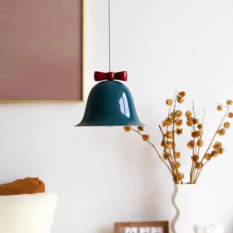 Suspension Enfants : Lampe Suspendue Nœud Papillon Colorée pour Salon ou Table de Bar