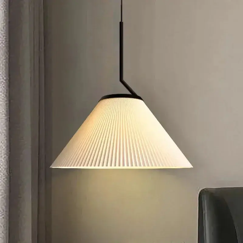 lustre moderne en tissu minimaliste pour décoration intérieure