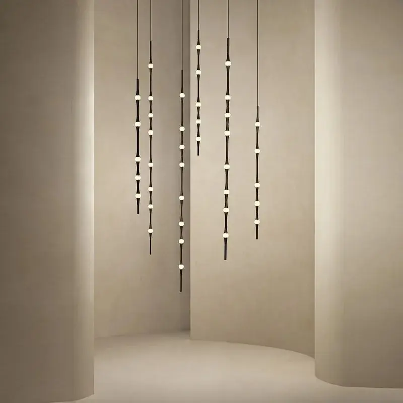 lustre led moderne design espagnol minimaliste pour intérieur élégant