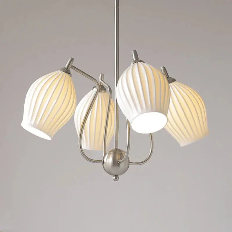 lustre bauhaus français en céramique pour intérieur élégant