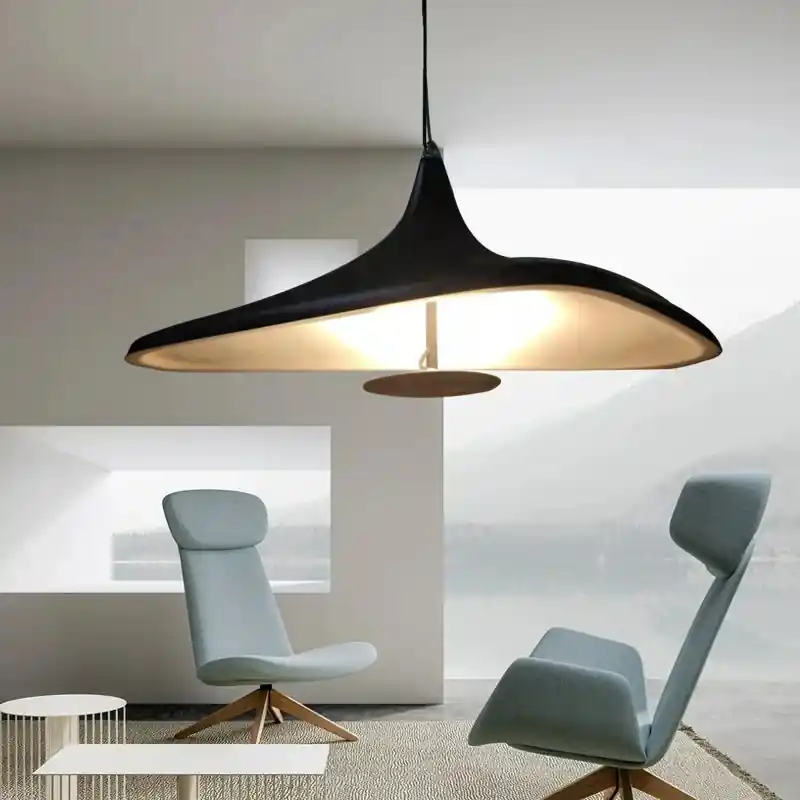 lustre moderne italien pour éclairage artistique intérieur