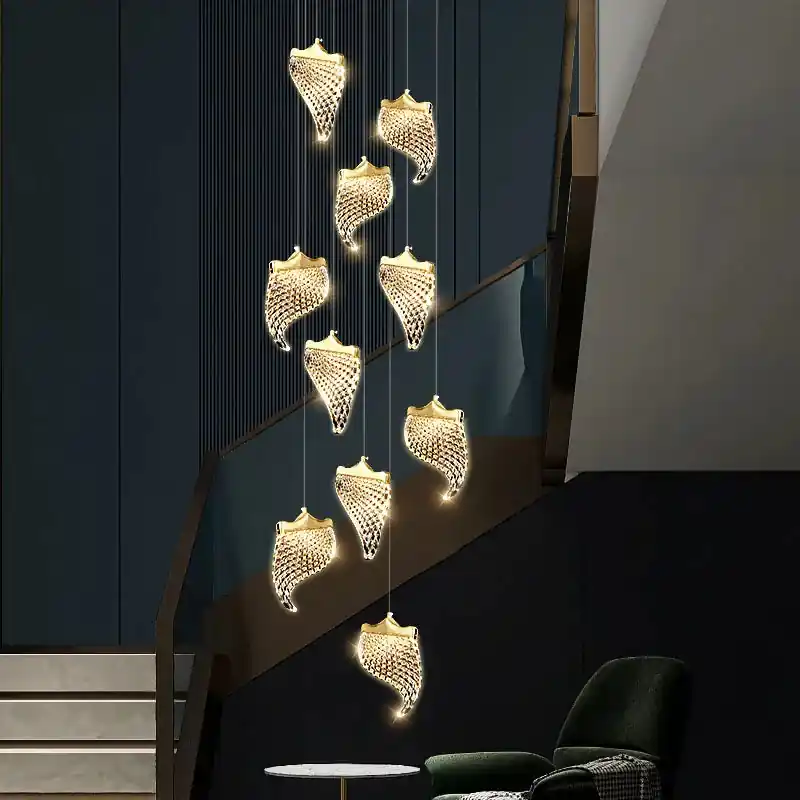 lustre led suspendu pour éclairage moderne intérieur