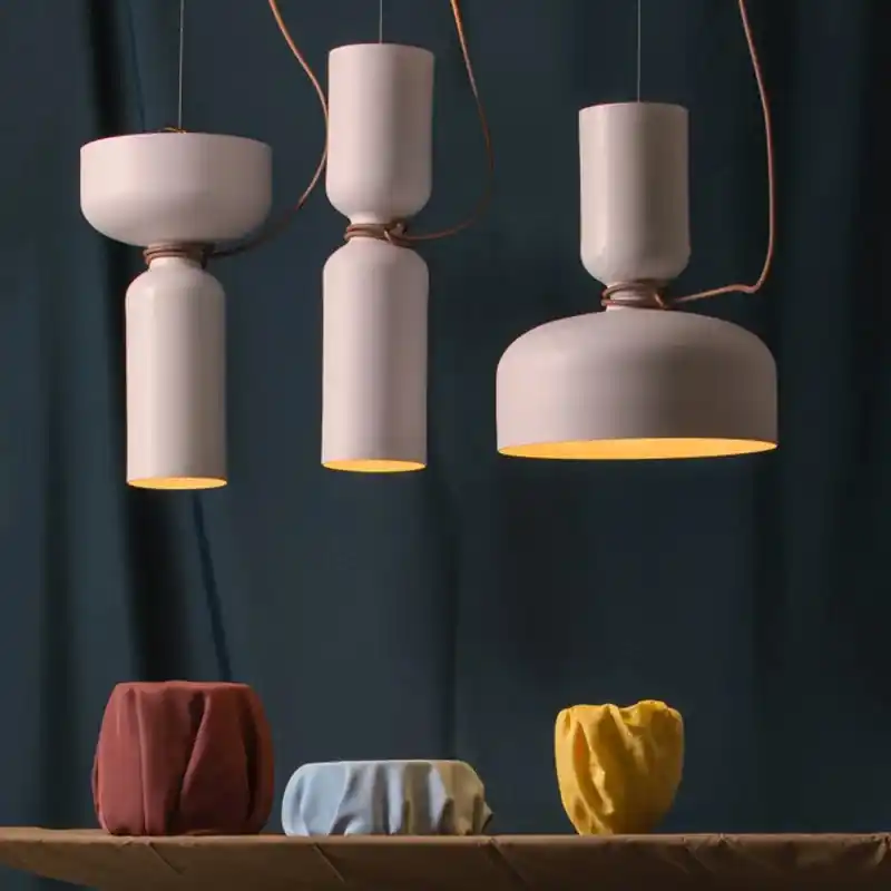 lustre d'art créatif danois en fer forgé idéal pour restaurant