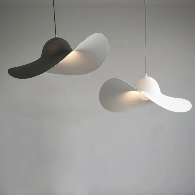 lampe design italienne minimaliste post-moderne nordique chapeau lustre