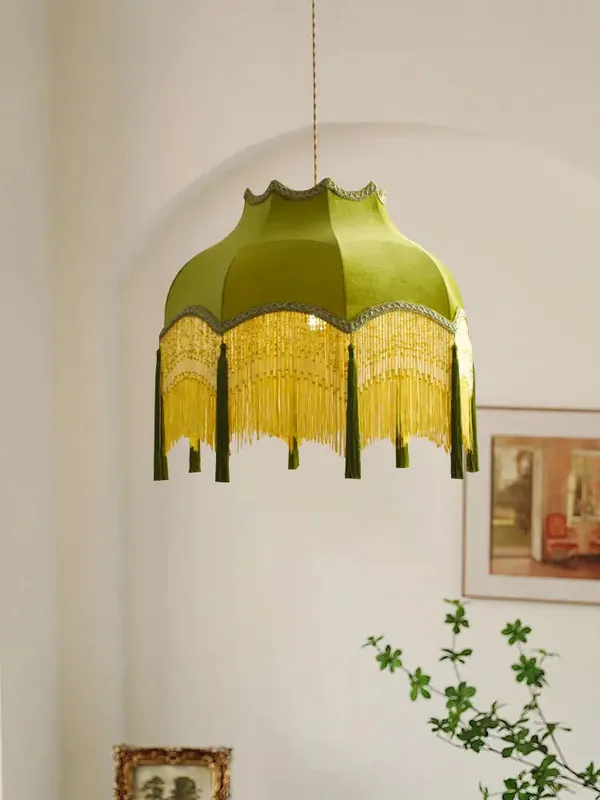 Lustre rétro chic élégant