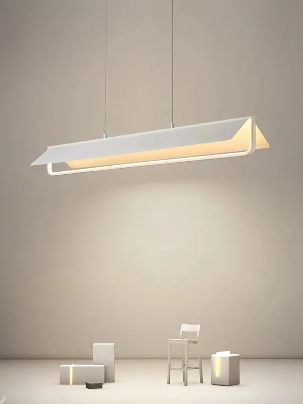 Lustre LED élégant moderne lumineux