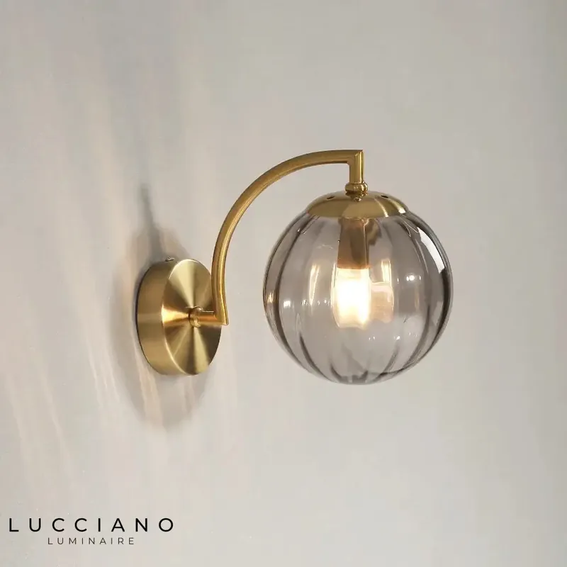 Voici ma proposition :

Applique murale led verre nordique élégant design