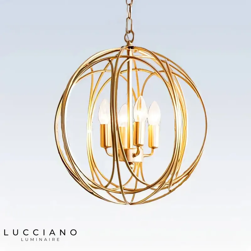 Vintage ball chandelier