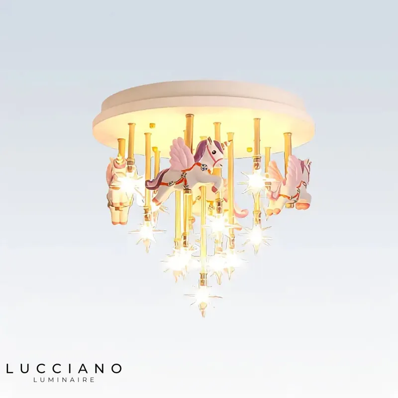 Unicorn Chandelier