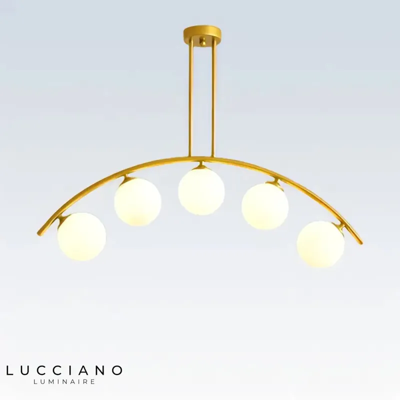 Ball dining room chandelier