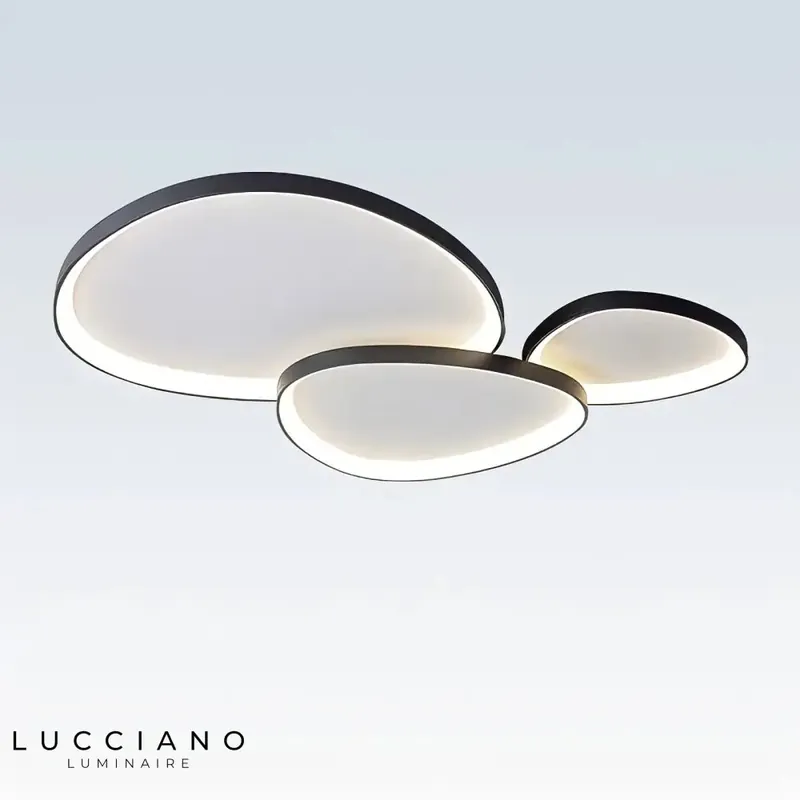 Ceiling light fixture for adult cocooning bedroom