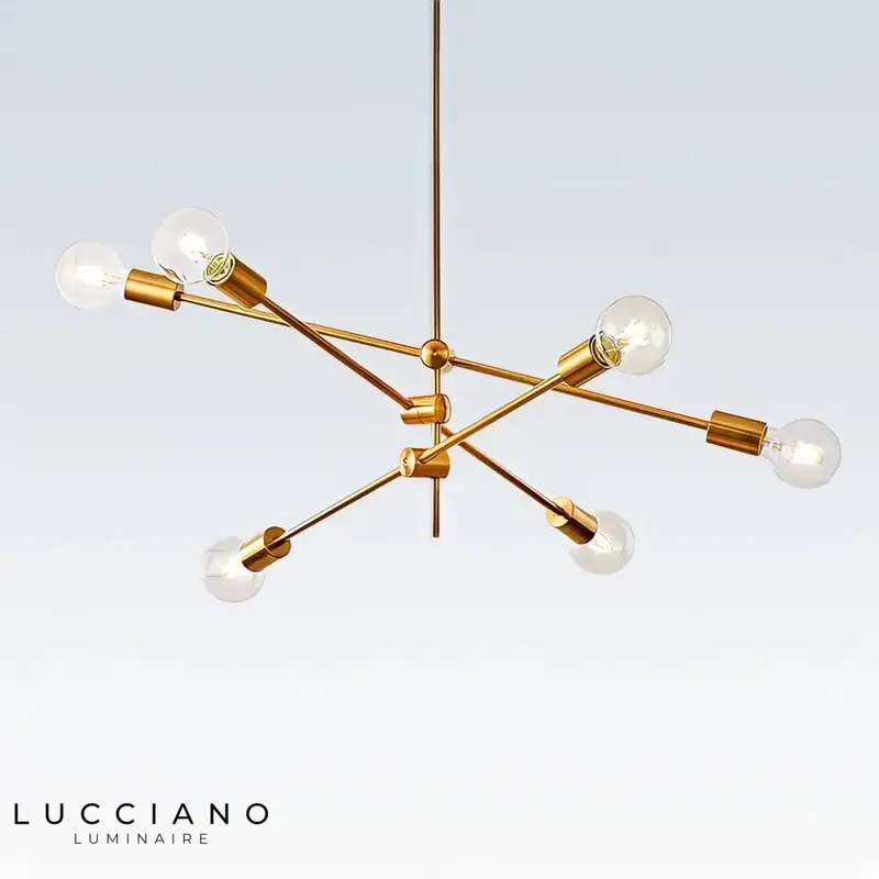 Sputnik Chandelier | Living Room, Dining Room & Bedroom