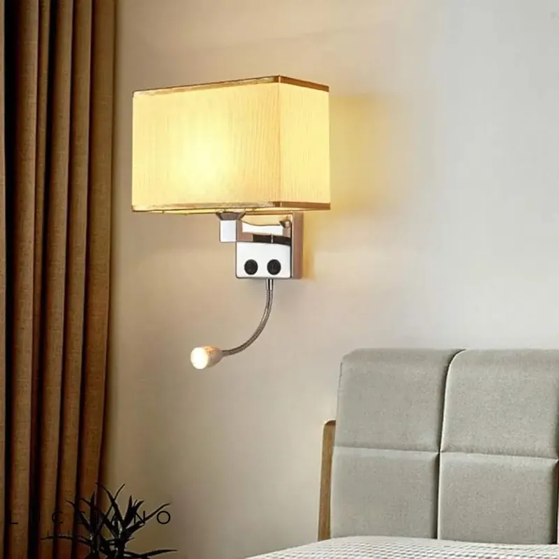 Beige reading wall light | Bedroom