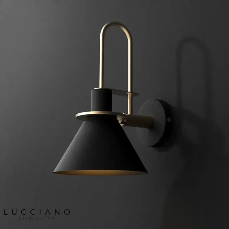 Industrial living room wall light