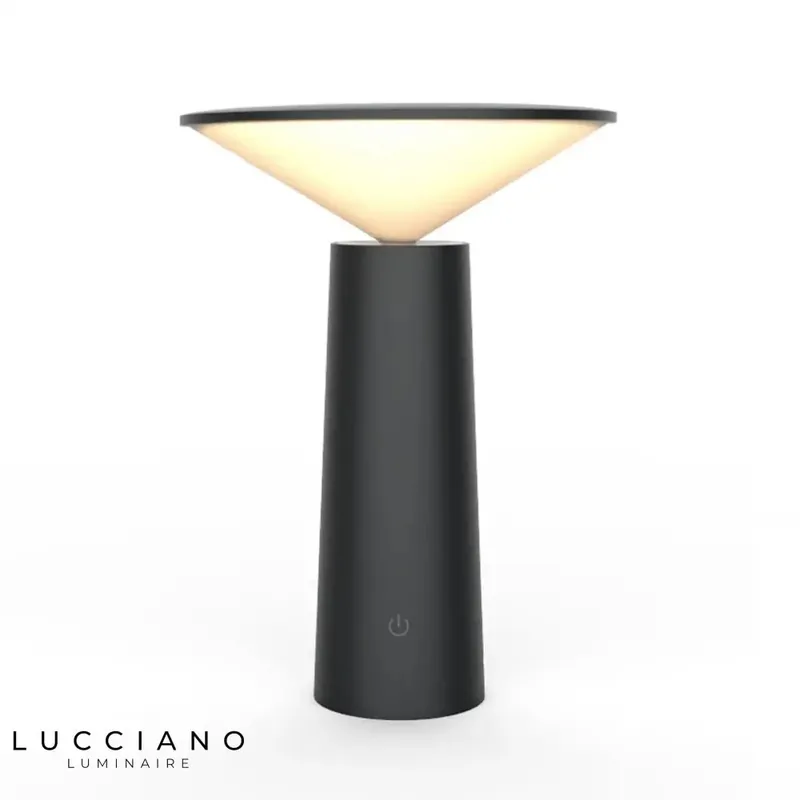 Wireless touch desk lamp