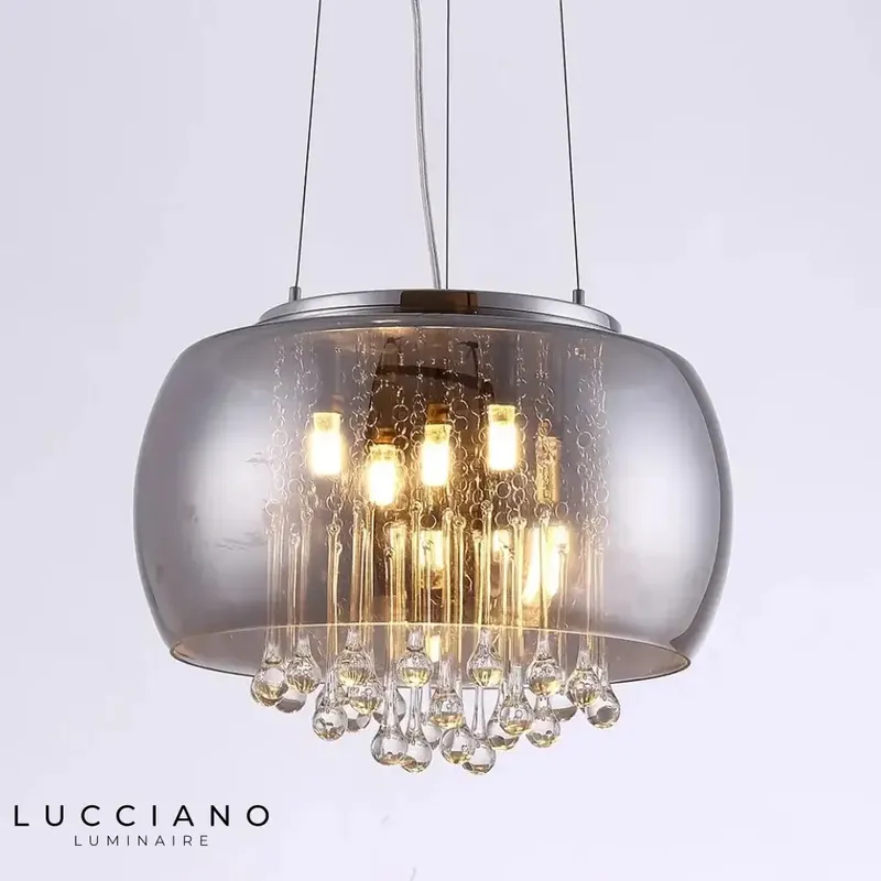 Crystal Glass Chandelier