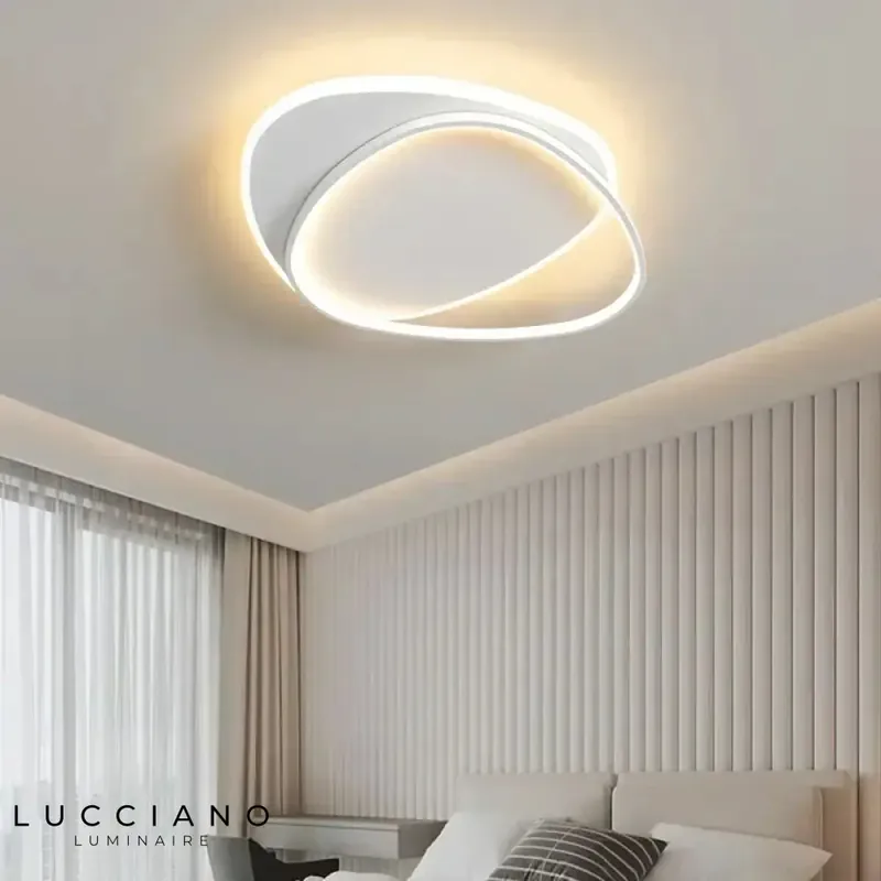 White Ceiling Light for Bedroom