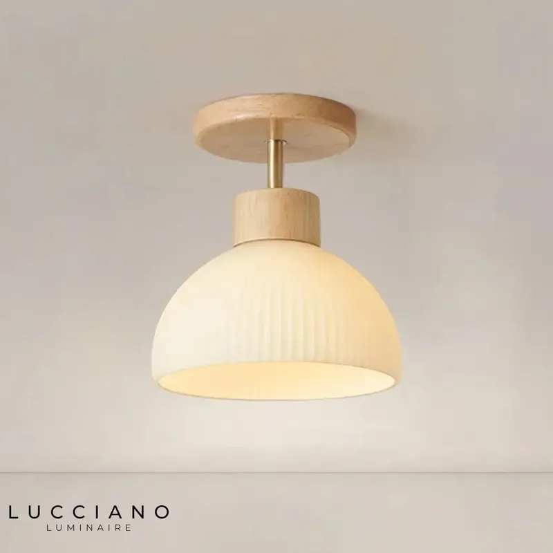 Wooden LED Ceiling Light