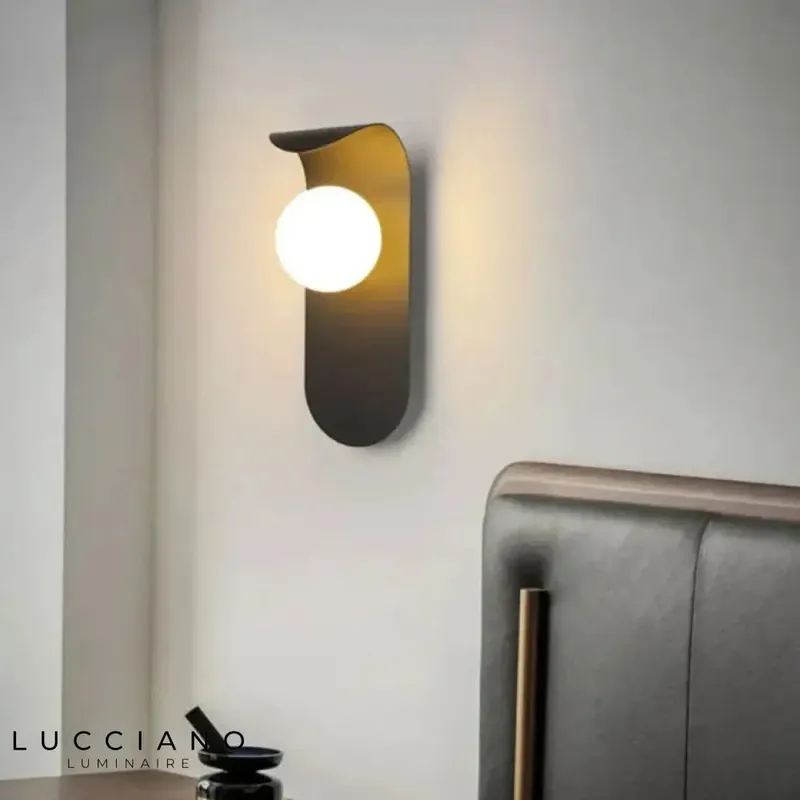 Wall light for teenage boy's bedroom
