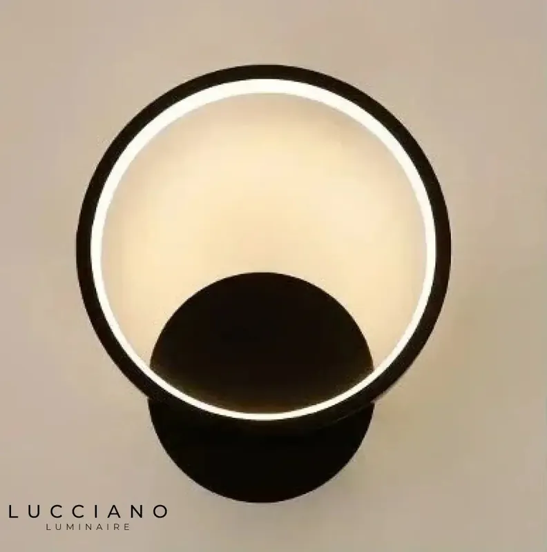 Black wall light for bedroom