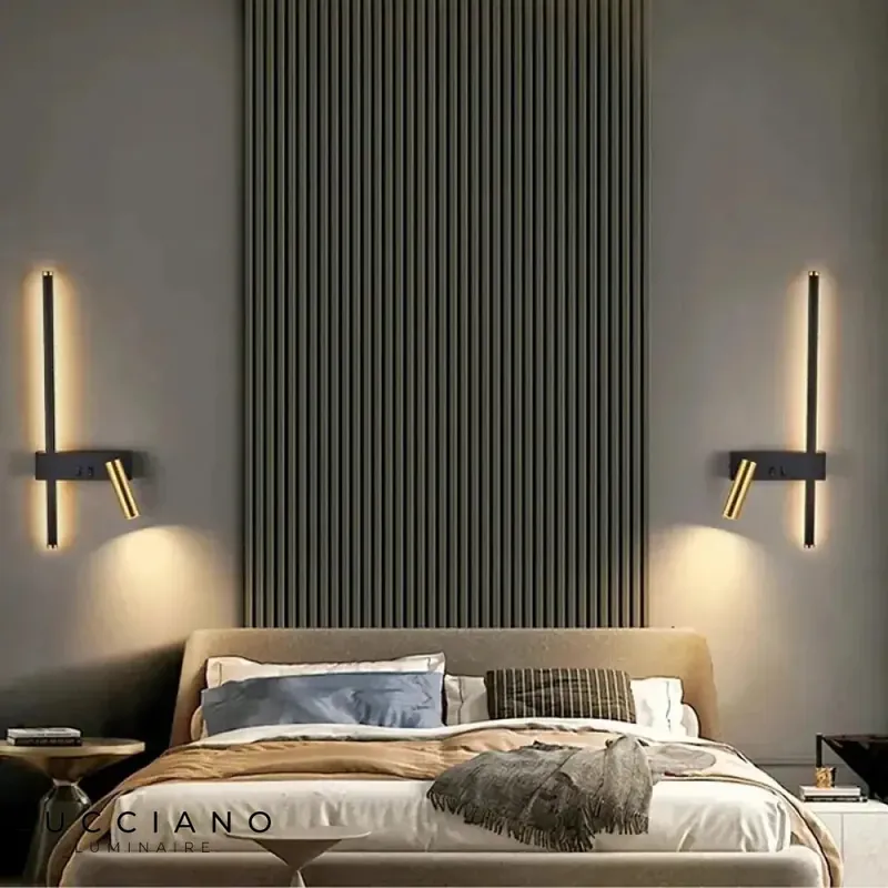 Wall light headboards for bedroom with reading light