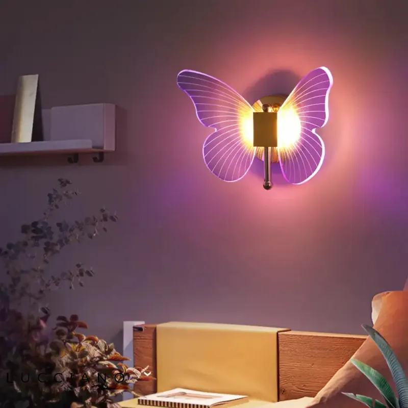 Wall light for girl's bedroom