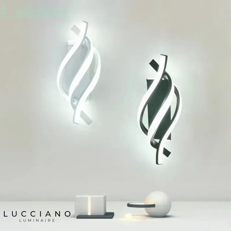 Designer Black Wall Sconce Living Room