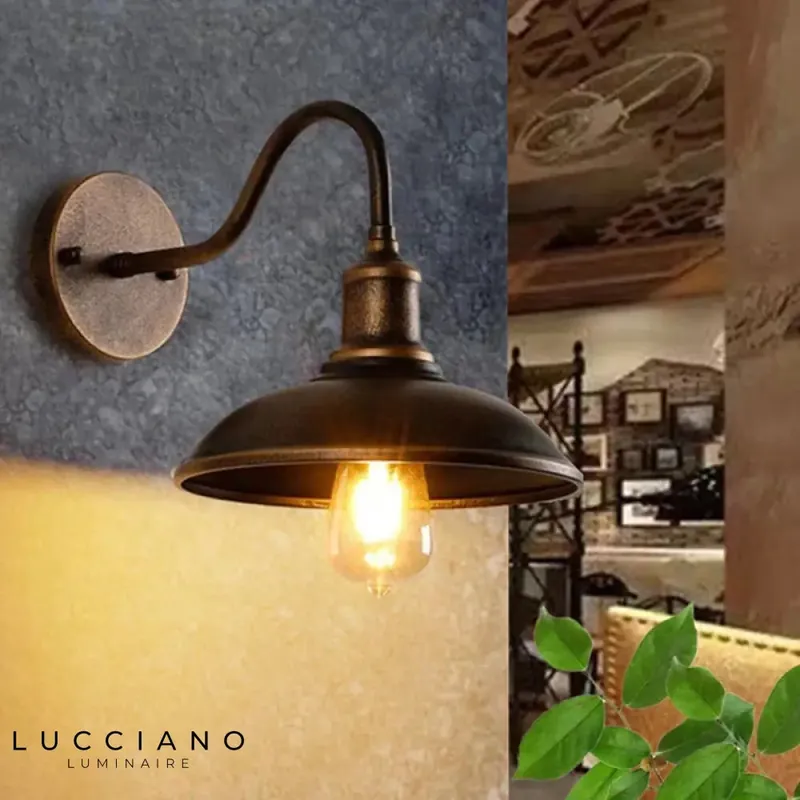 Industrial Living Room Wall Light